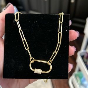 Fun Trendy Paperclip Necklace